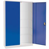 Armoire d'atelier en kit - Hauteur 1950 mm - Manutan