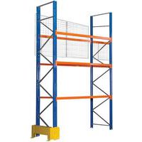 Rayonnage à palettes avec grille anti-chute Easy-Rack - Finition époxy - Manorga
