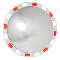 Miroir de sécurité rond - Voie privée - Vision 90° - Manutan