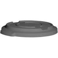 Couvercle clipsable pour conteneur rond agréé alimentaire - 85 L - Manutan