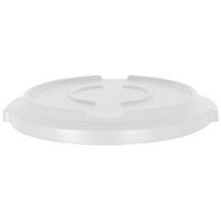Couvercle clipsable pour conteneur rond agréé alimentaire 120 L - Manutan
