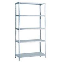 Rayonnage plein tôlé Quick-Fix Plus - Hauteur 2000 mm - Largeur 1000 mm - Schulte