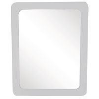 Miroir pour sanitaire incassable avec cadre PVC - Manutan Expert