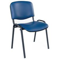 Chaise Fancy - Vinyle - Structure noire - Manutan