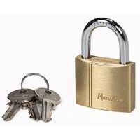 Cadenas de sécurité à clé en laiton - Manutan
