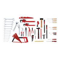 Composition de 59 outils pour le plombier.