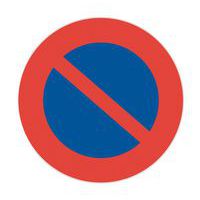 Panneau d'interdiction - Stationnement interdit - Rigide