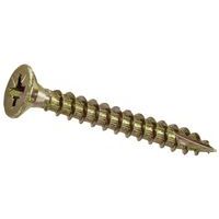 Vis Universelle Torx Tête Fraisée 4,5 X 80 Mm - Filetage Partiel Galvanisé - Lot 100