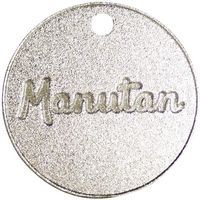 Jeton numéroté de 001 à 300 - Aluminium 30 mm - 100 pièces - Manutan Expert