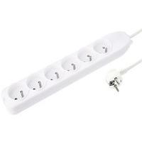 Multiprise 230V 6 prises NF - Manutan
