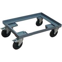 Plateau roulant acier 250 kg - Pour bacs norme Europe - Manutan