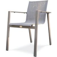 Fauteuil jardin Zahara taupe - DcbGarden