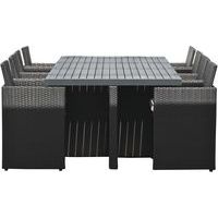Ensemble repas jardin encastrable 8 places - DCB Garden