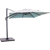 Parasol déporté Sevilla 2,5x2,5m aluminium+polyester - DCB Garden