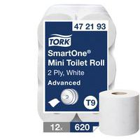 Papier toilette Tork rouleau feuille à feuille SmartOne