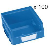 Lot de 100 bacs à bec Kangourou - Longueur 103 mm - 0.7 L - Manutan