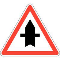 Panneau de signalisation de danger - AB2 - Priorité ponctuelle