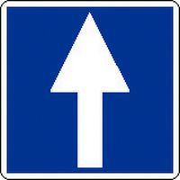 Panneau de signalisation d'indication - C12 - Circulation à sens unique