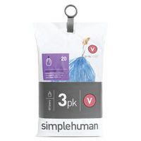 Sacs poubelle Pocket Liner 16-18L (V) - Simplehuman