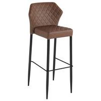 Tabouret empilable LOUIS simili cuir