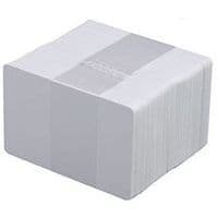 Carte vierge PVC - blanc - Paquet de 500 - Sogedex