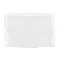 Porte badge à fermeture clipsable dorsale - Paquet de 100 - Sogedex