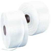 Feuillard Textile Armé – 19 Mm X 600 Mètres, Lot De 2 Rouleaux, Neuf