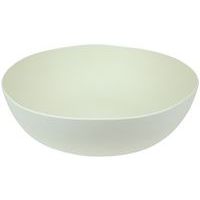 Lot de 3 saladiers Ø 25 cm en Pla blanc Plastorex