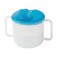 Lot de 6 tasses à anses et bec repliable 20 cl polypropylène Plastorex