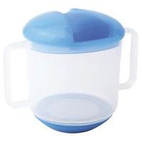 Lot de 6 tasses bec repliable 20 cl polypropylène inversable Plastorex