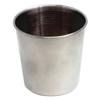 Lot de 6 gobelets inox Plastorex