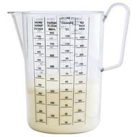 Lot de 3 pichets gradués 1,5 L San cristal Plastorex