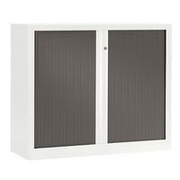 Armoire métal Luxe largeur 100 cm à rideaux
