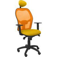 Chaise de bureau Jorquera avec dossier orange - Piqueras y crespo