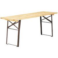 Table bois pliante