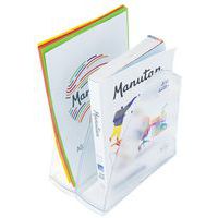 Porte-revues cristal transparent - Manutan