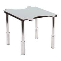 Table Ergo Technic 110 x 80 cm réglable en hauteur - compact