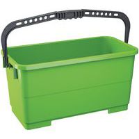 Seau rectangulaire pour vitre - 22 L - Manutan
