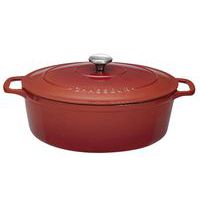 Cocotte en fonte ovale 29 cm Rubis Sublime Chasseur