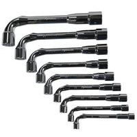 Jeu de 9 clés à pipe débouchées 6x12 pans - Manutan