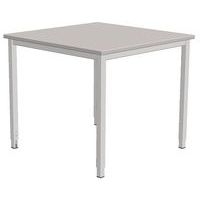 Bureau droit ajustable