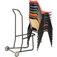 Chariot pour chaises - Permet de transporter et déplacer jusqu'à 20 chaises empilées