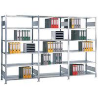 Rayonnage Aristo-Clip - Profondeur 600 mm - Double accès - Schulte