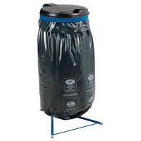 KADAX Porte-Sacs Poubelle Marron - Support Pratique Et Stable Pour Tri Sélectif Intérieur & Extérieur