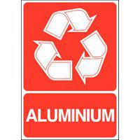 Panneau de signalisation pour tri sélectif - Aluminium