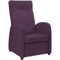 Fauteuil de relaxation Marsan pied hêtre enduit PVC GGI