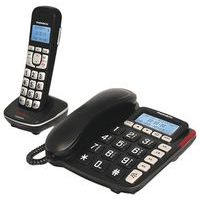 Téléphone résidentiel sans répondeur-Schneider-GMTH540DRBLK