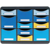 Module de classement Bee Blue Storebox Multi 11 tiroirs - Exacompta