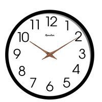 Horloge analogique Eco-conçue Noir - Manutan