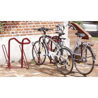 Support cycles 2 vélos pour antivol U_Mottez